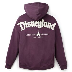 Disneyland Purple Zip Up Hoodie